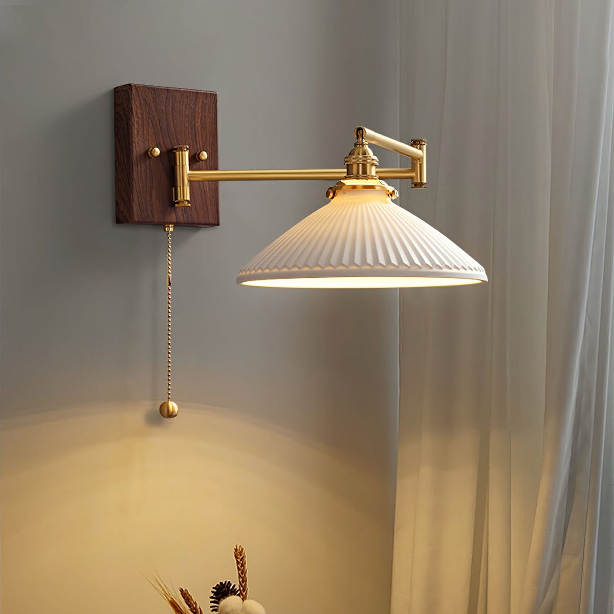 Marview Ceramic Geometry Indoor Wall Light