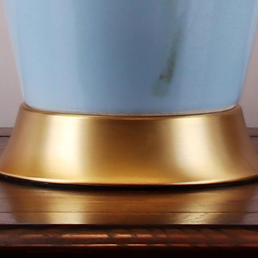 Sparrow Oriental Ceramic Desk Lamp