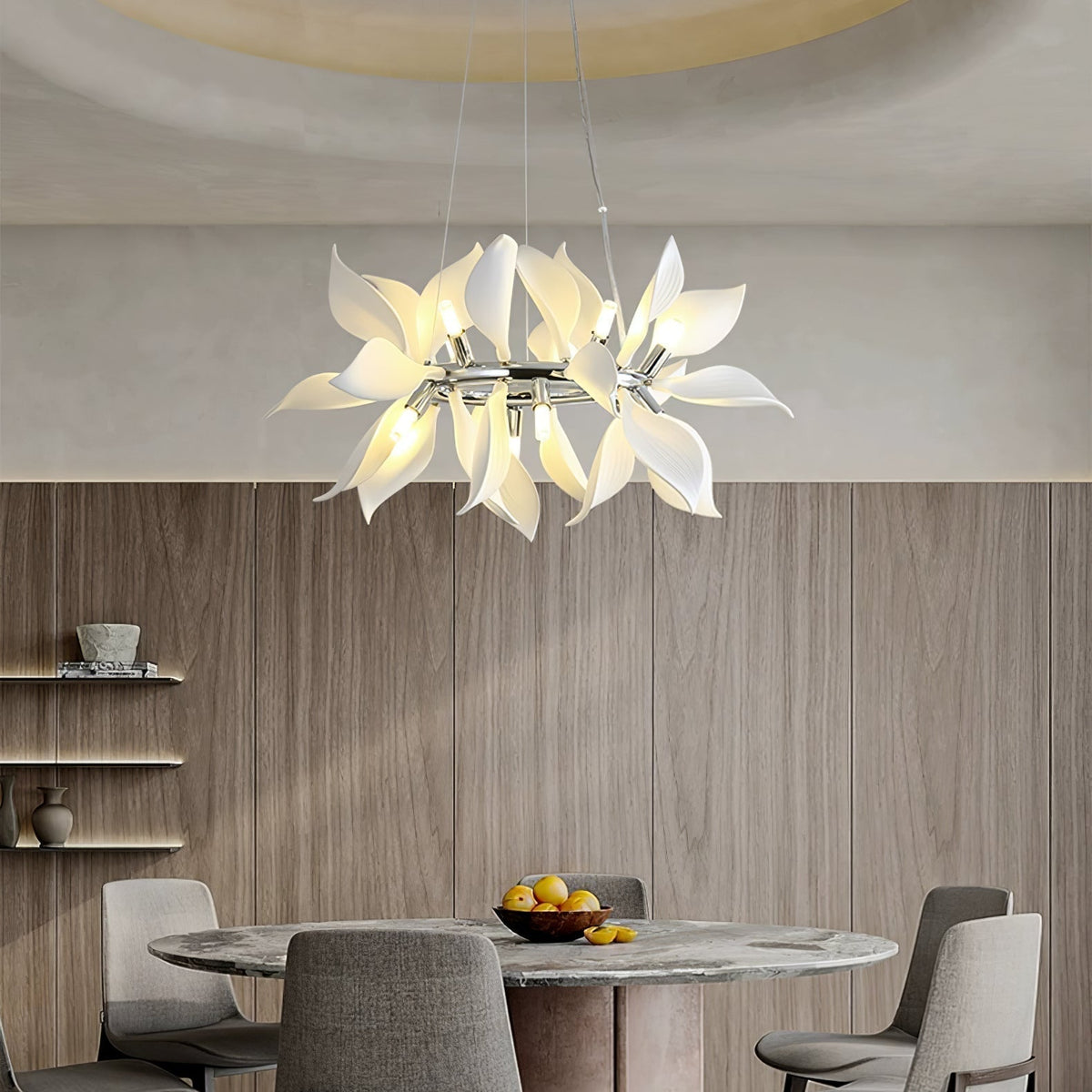 Avir Pendant Lamp Ceramic Petals Blooming