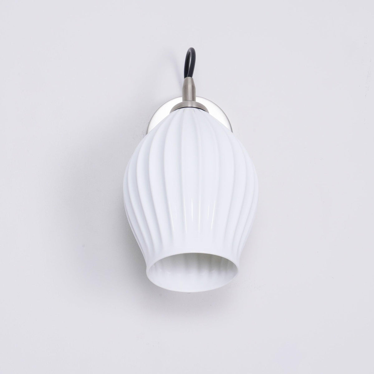 Zotalisra Modern Minimalist Ribbed Ceramic Wall light