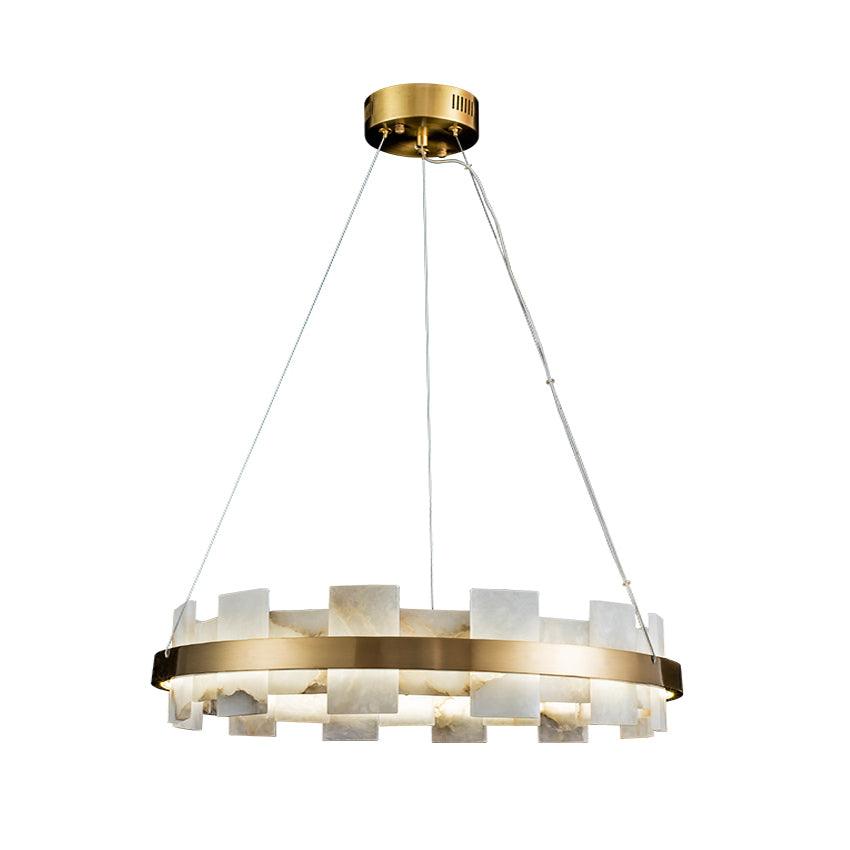 Kivren Alabaster Chandelier Light