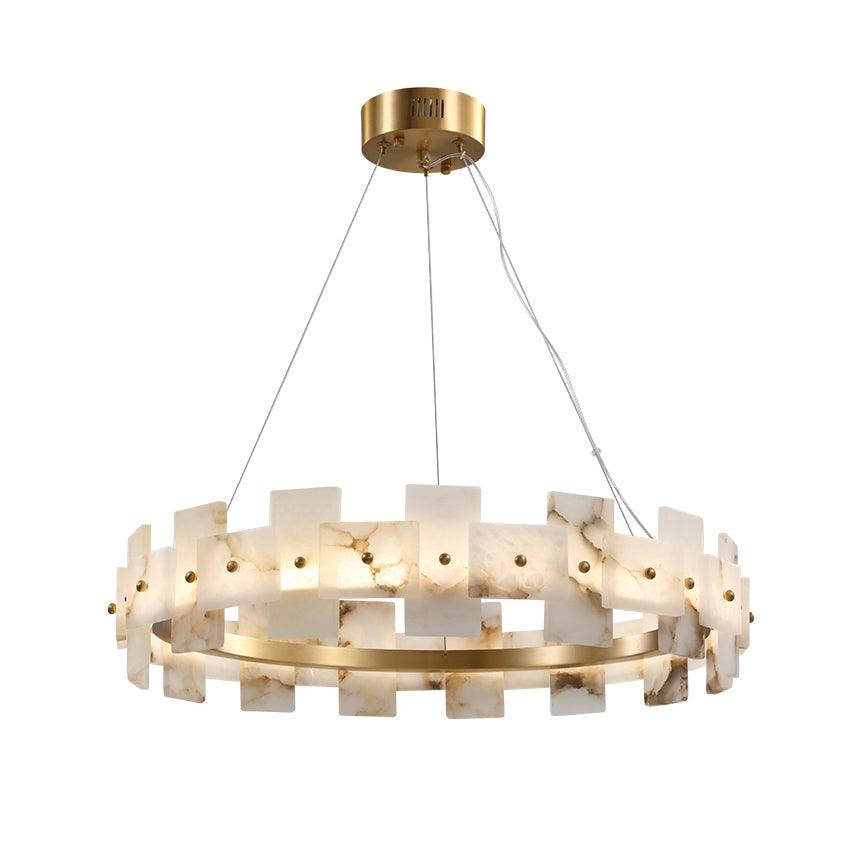 Kivren Alabaster Chandelier Light