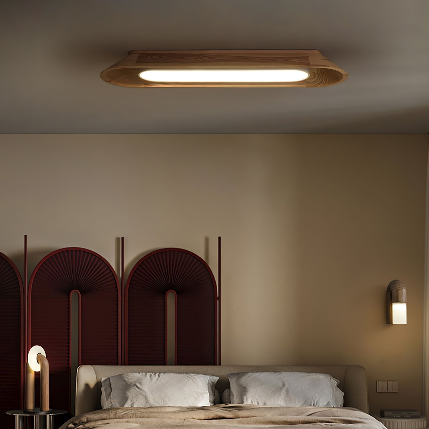 Icarira Modern Minimalist Channel Ceiling Lamp