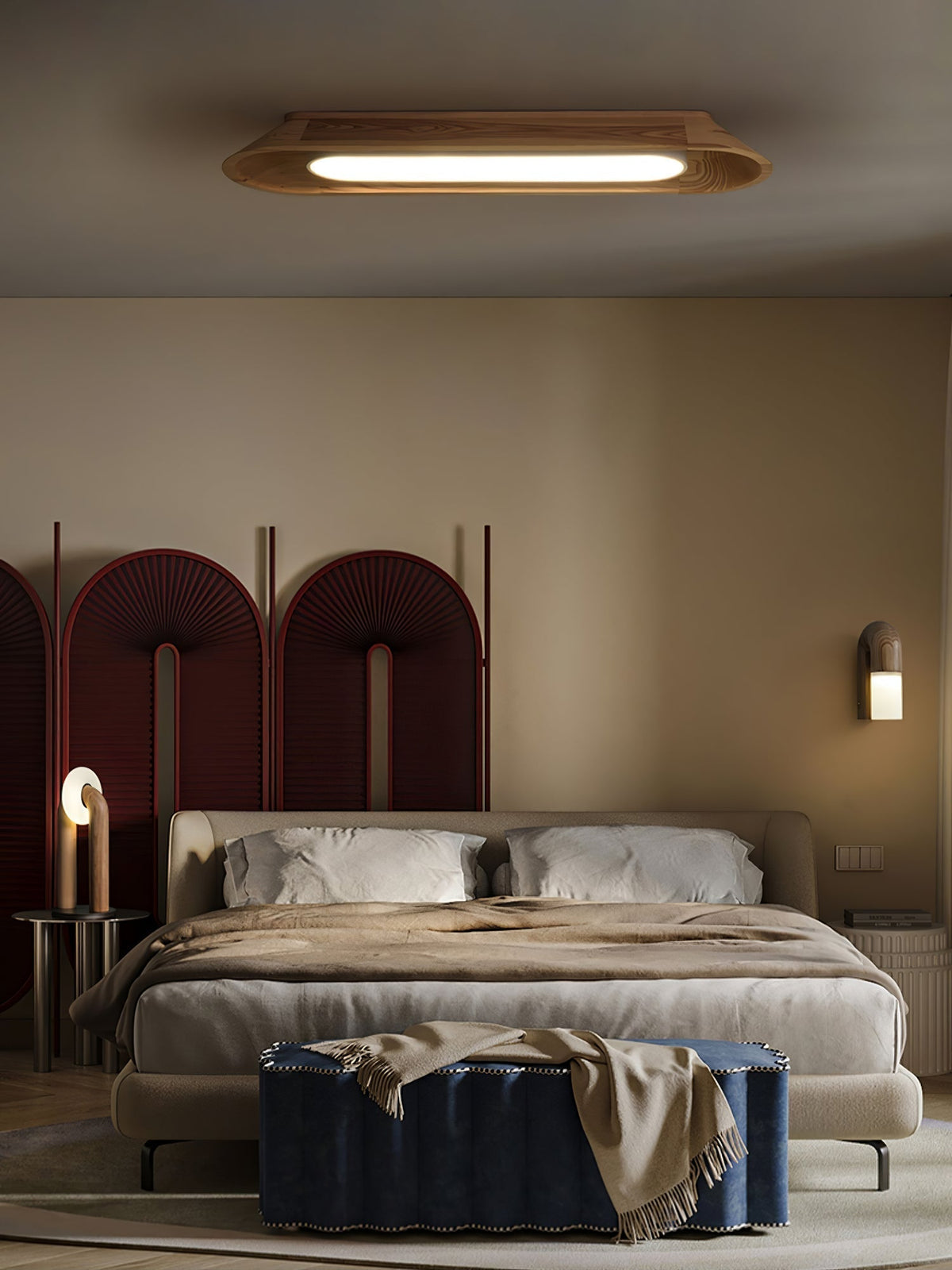 Icarira Modern Minimalist Channel Ceiling Lamp