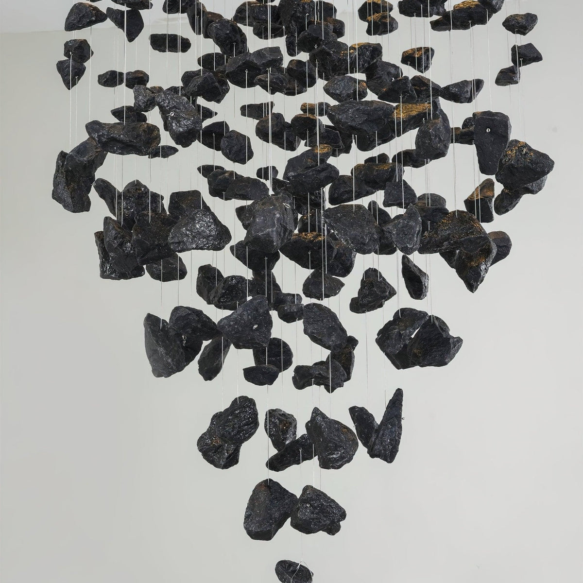 Glyph Minimalist Stone Chandelier