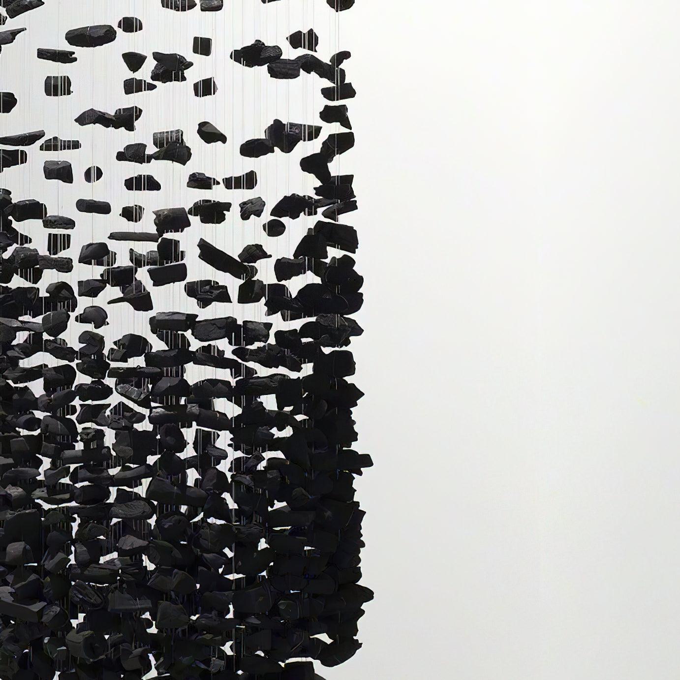 Glyph Minimalist Stone Chandelier