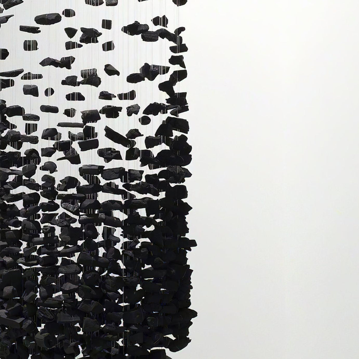 Cirirora Chandelier Charcoal Linear Composition N