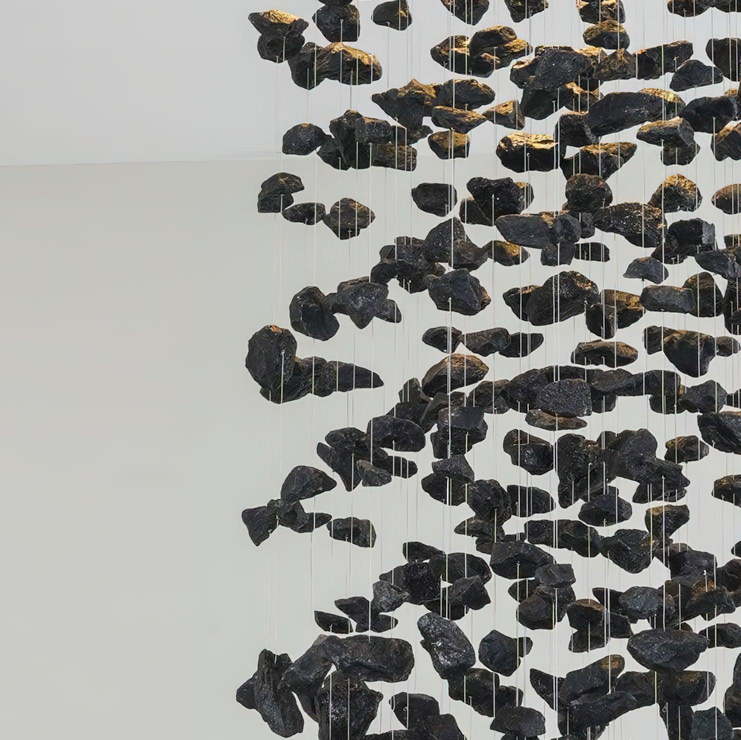 Calinian Chandelier Charcoal Linear Composition R