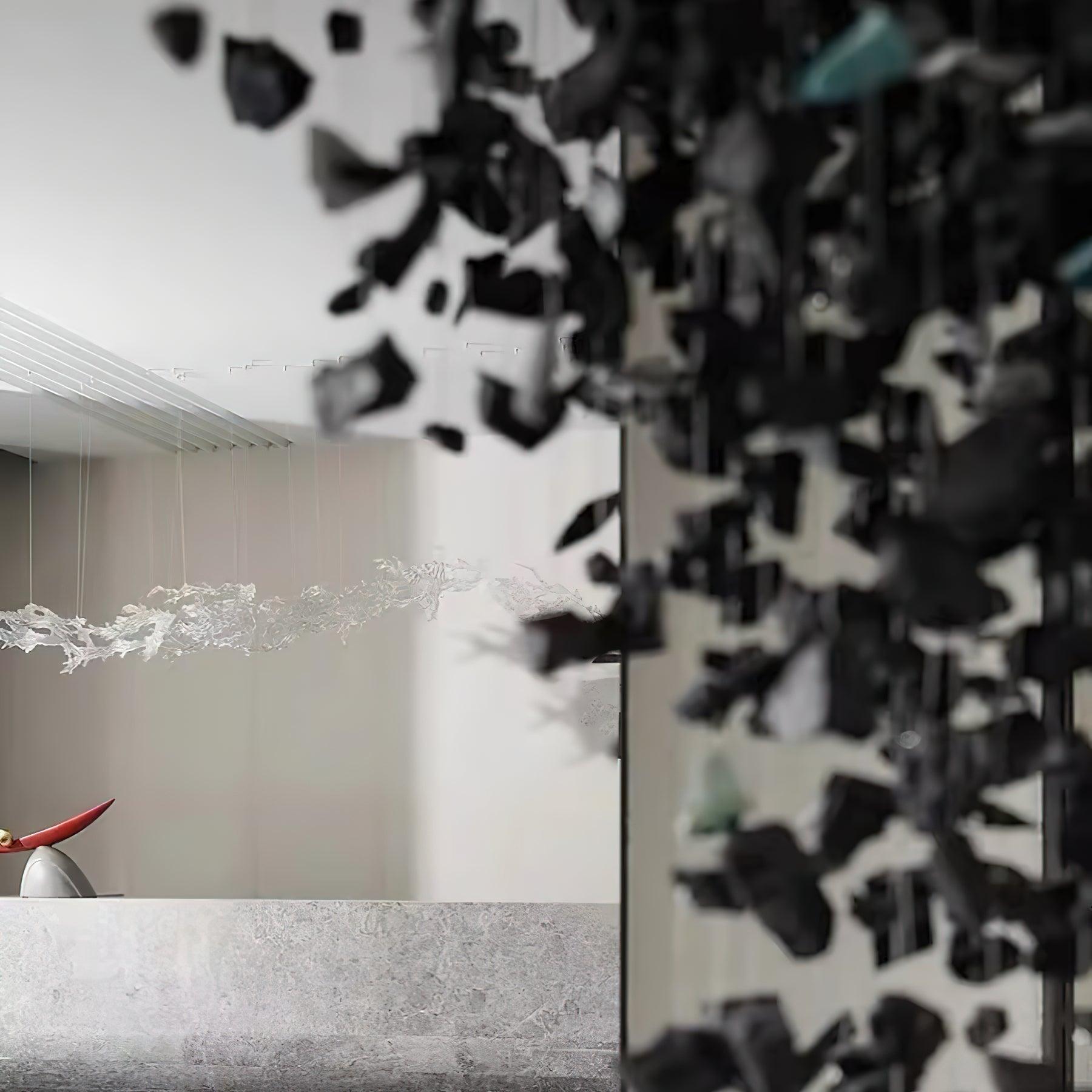Ellie Modern Stone Chandeliers