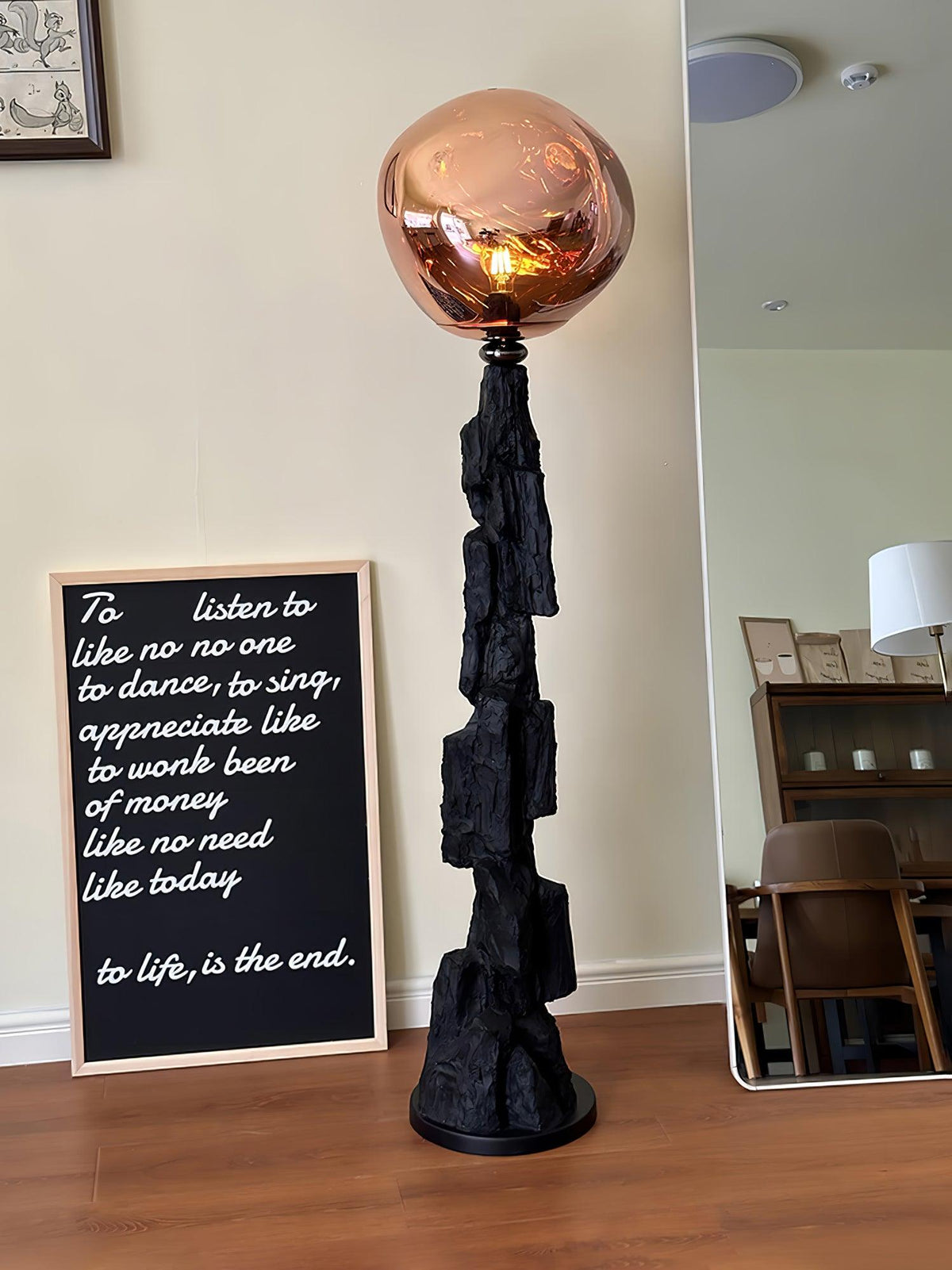Ember Fashion Acrylic Floor Lamp
