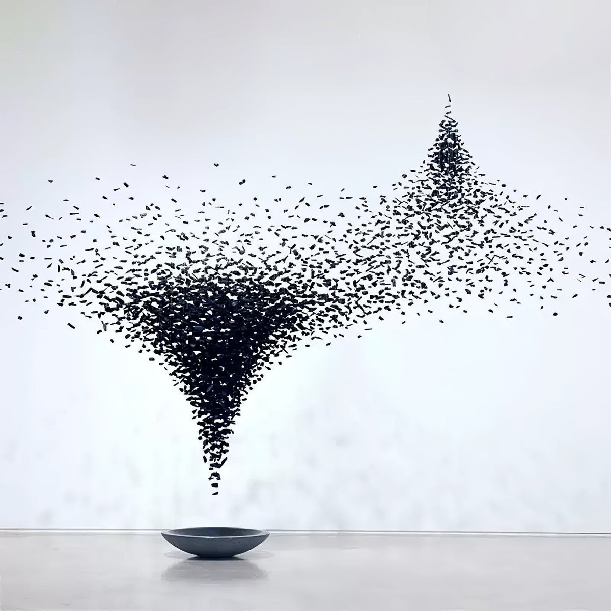 Mareelle Charcoal Stone Sculptural Chandelier