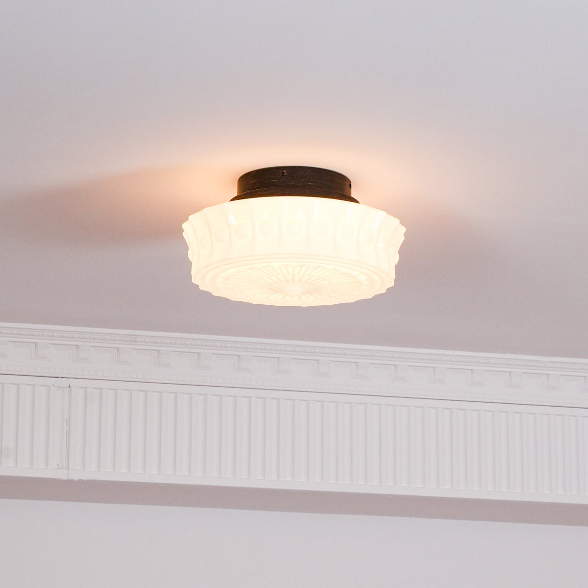 Norvale Charles Edwards Flush Mount Ceiling Light