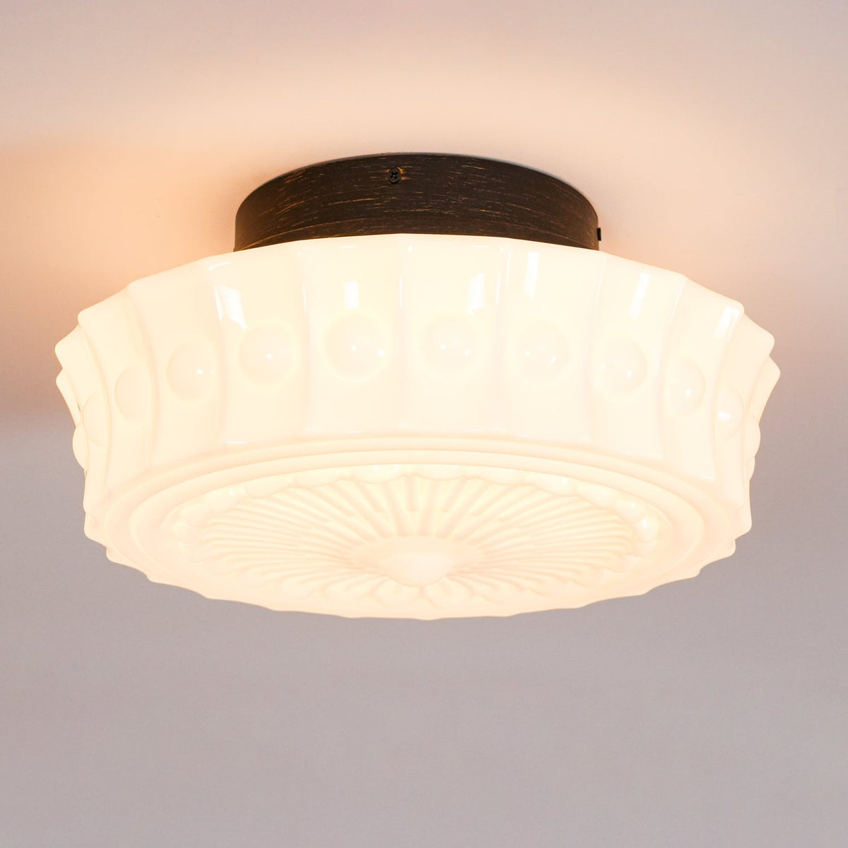 Norvale Charles Edwards Flush Mount Ceiling Light