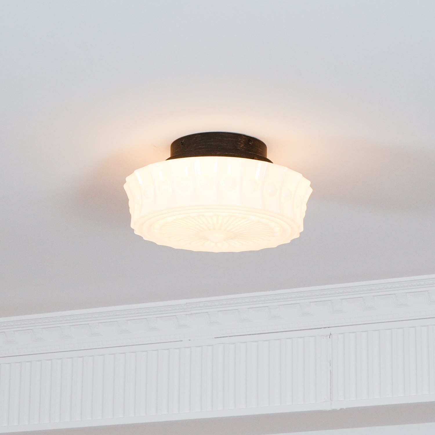 Norvale Charles Edwards Flush Mount Ceiling Light