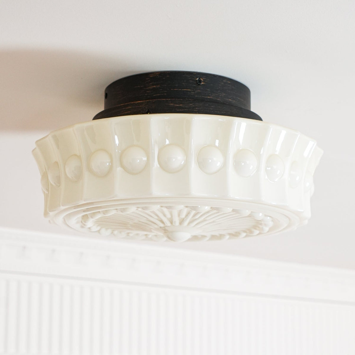 Norvale Charles Edwards Flush Mount Ceiling Light