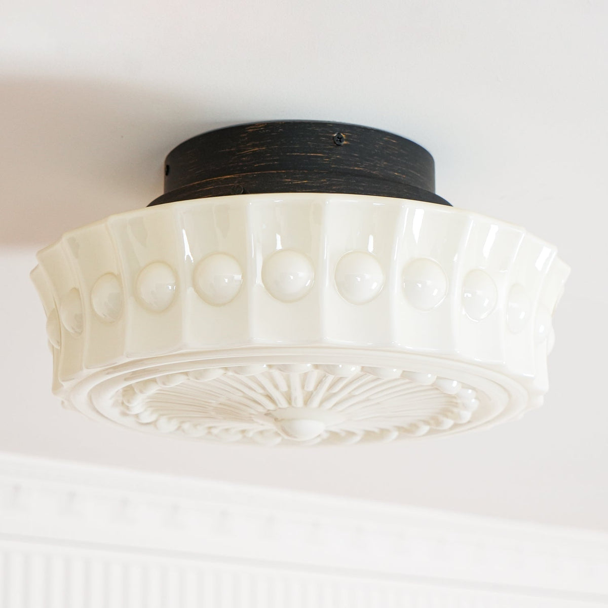 Norvale Charles Edwards Flush Mount Ceiling Light