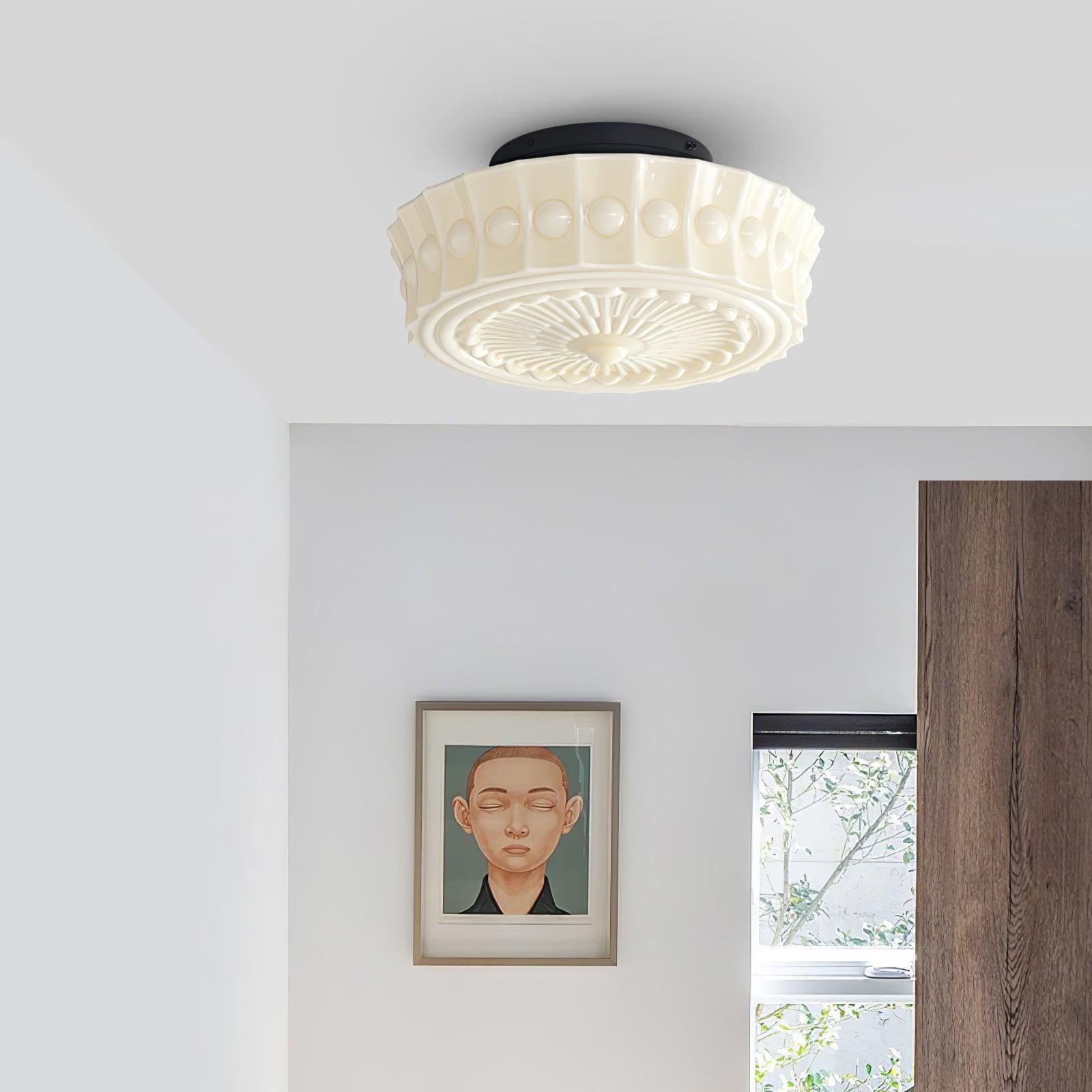 Norvale Charles Edwards Flush Mount Ceiling Light
