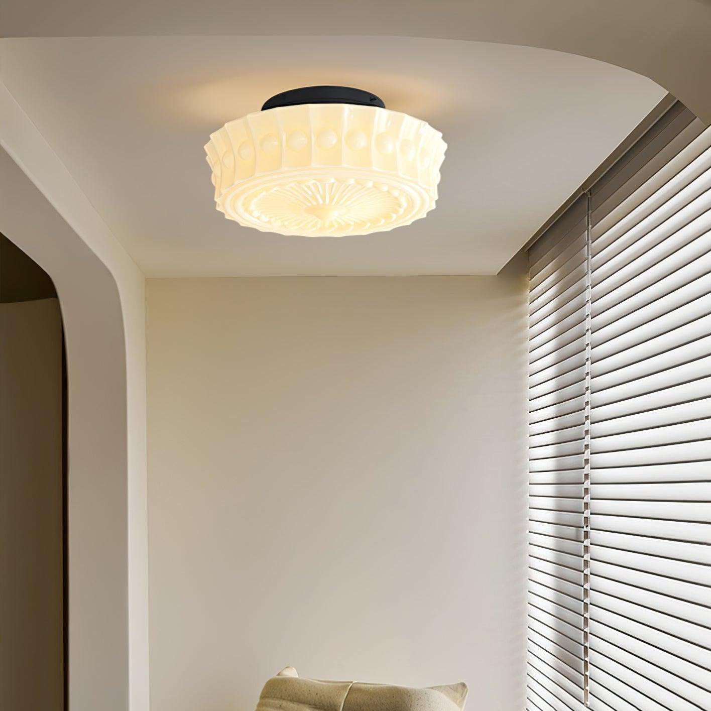 Norvale Charles Edwards Flush Mount Ceiling Light