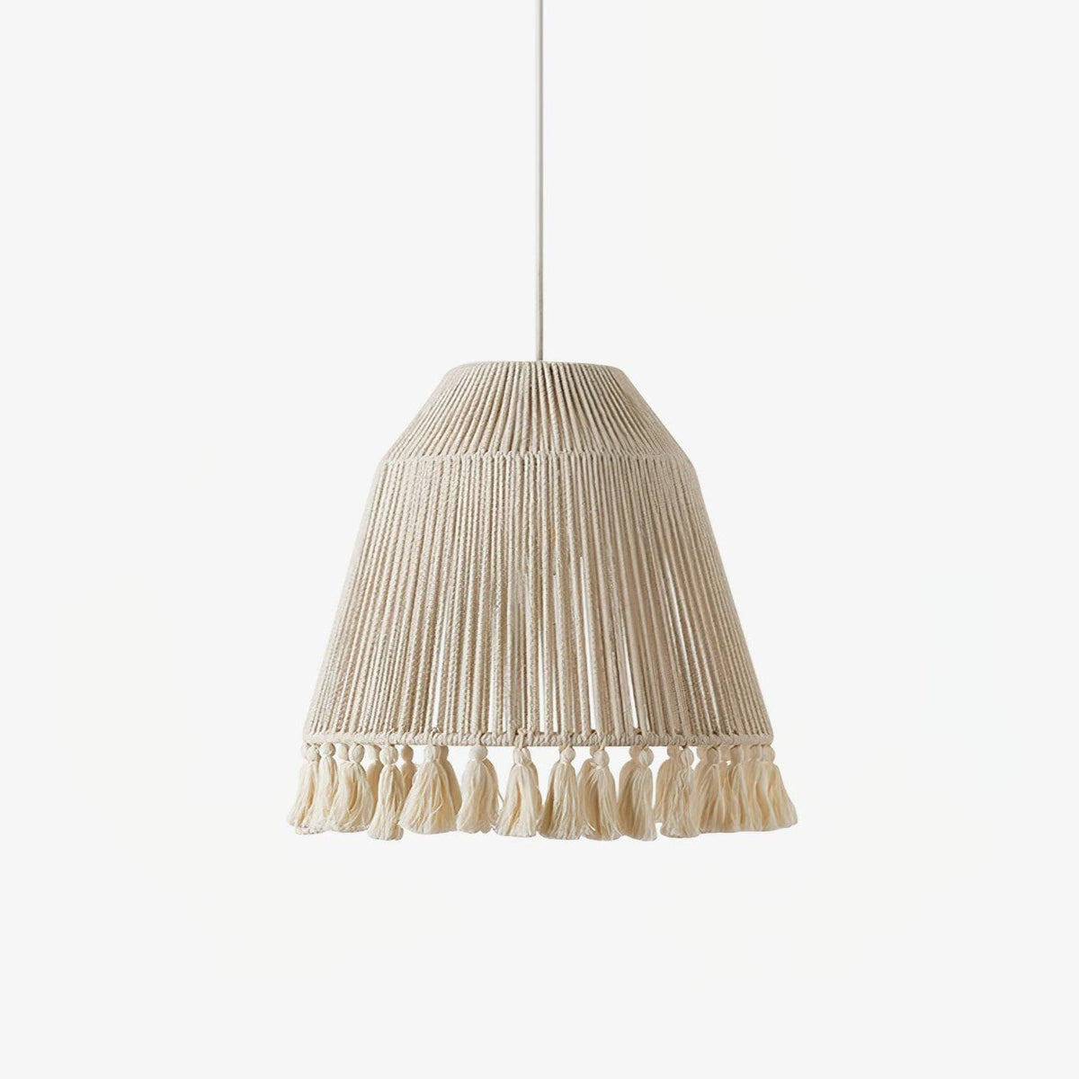 Hlugan Traditional Tassel Rope Pendant Light