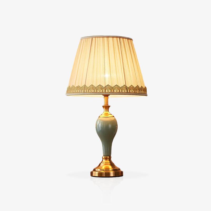 Mirova Ceramic Fabric Table Lamp