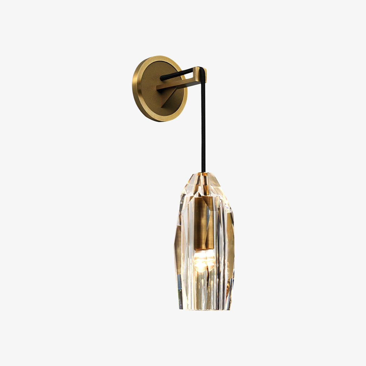 Zorinaris Premium Nordic Art Crystal Sconce Wall lamp