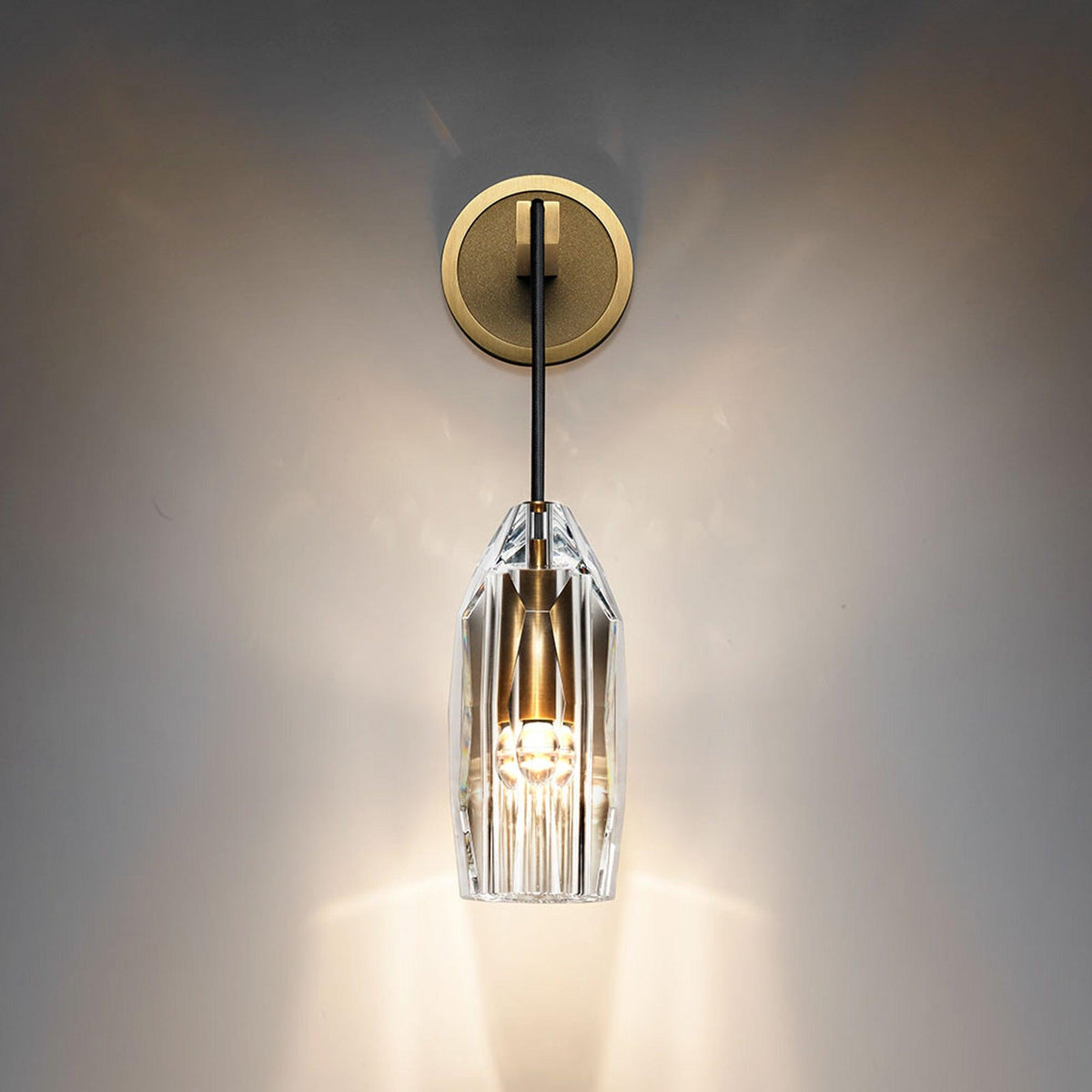 Zorinaris Premium Nordic Art Crystal Sconce Wall lamp