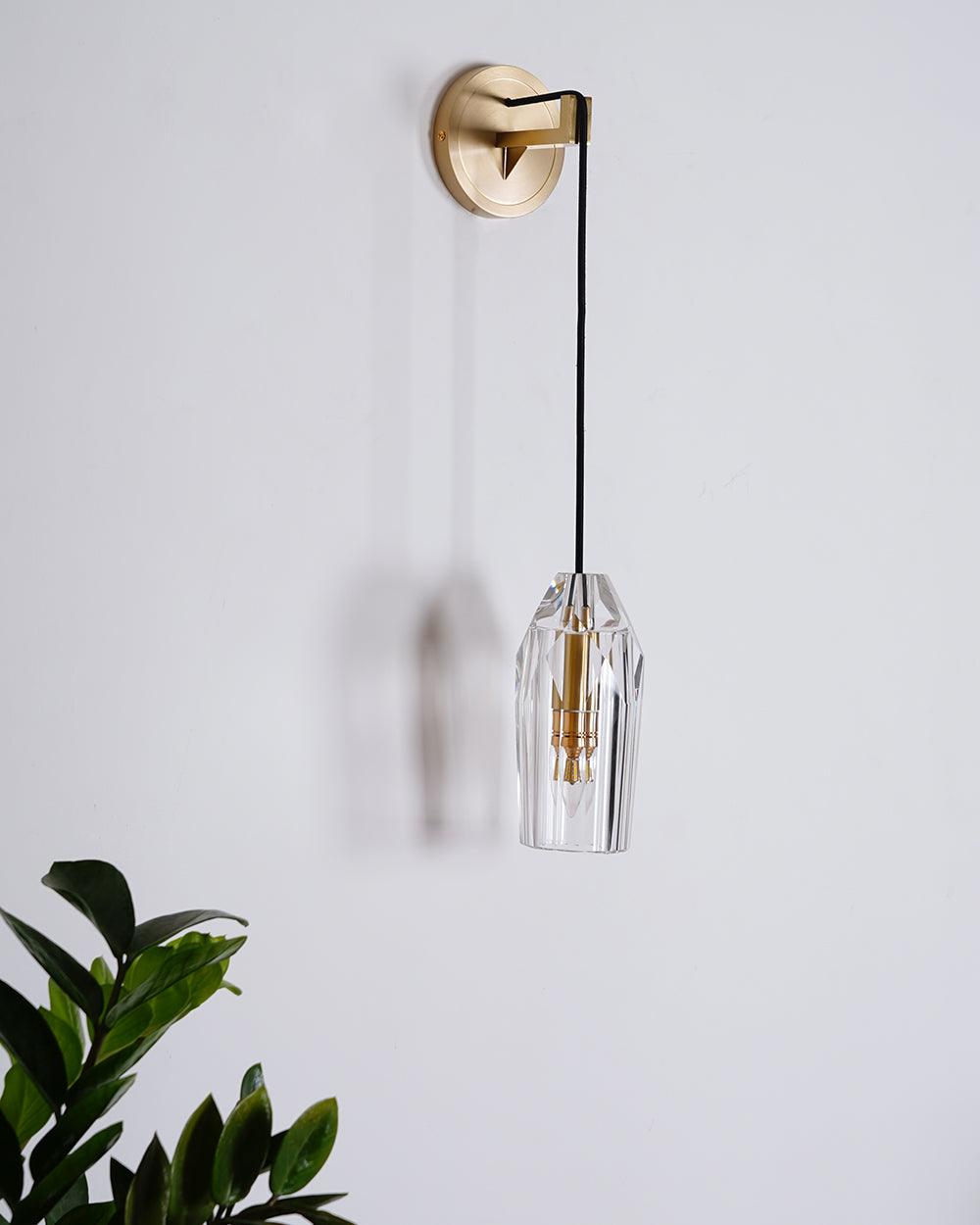 Zorinaris Premium Nordic Art Crystal Sconce Wall lamp