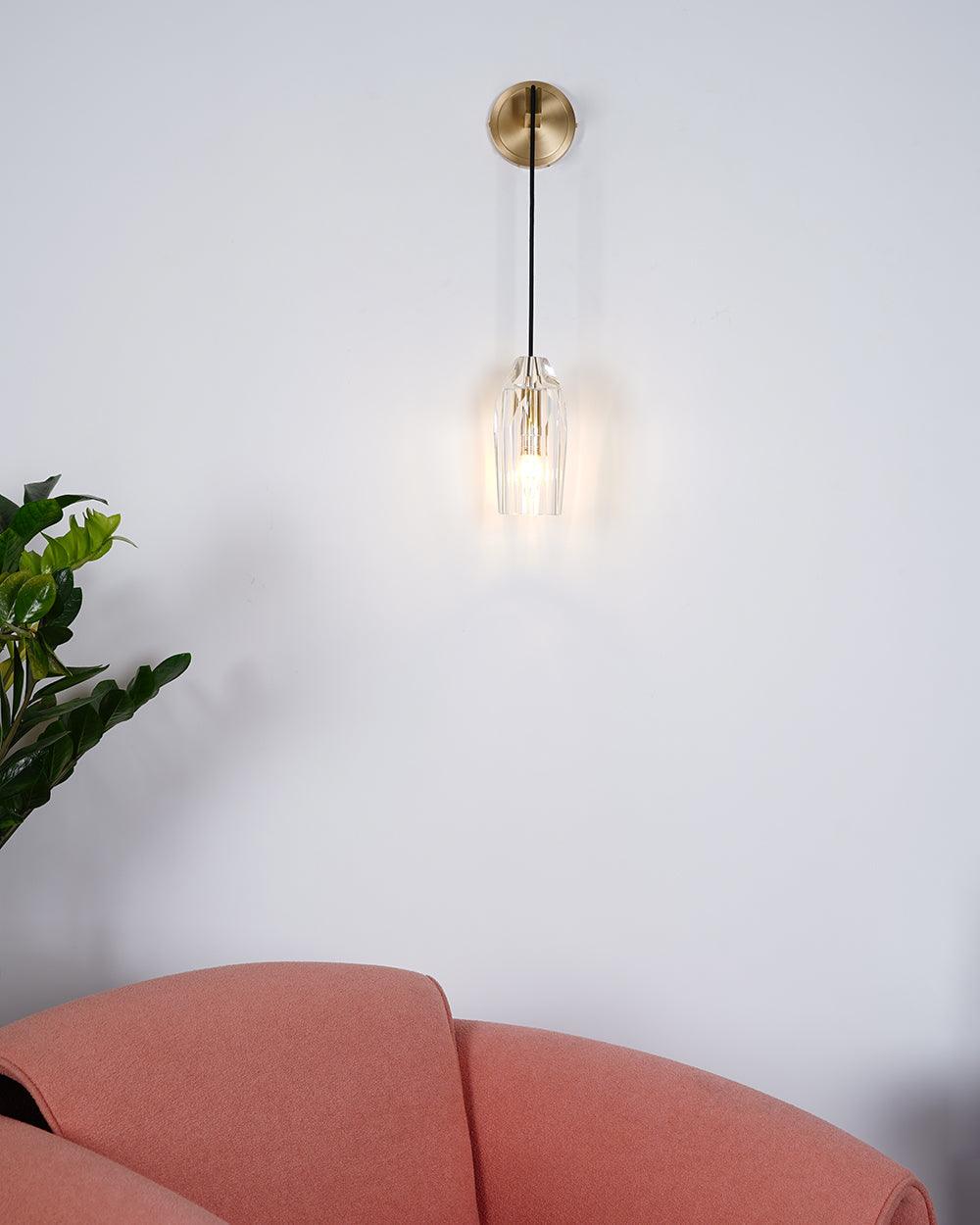 Zorinaris Premium Nordic Art Crystal Sconce Wall lamp