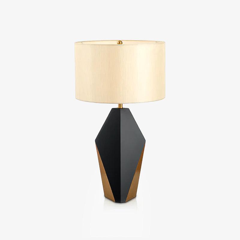 Prism Contemporary Fabric Table Lamp