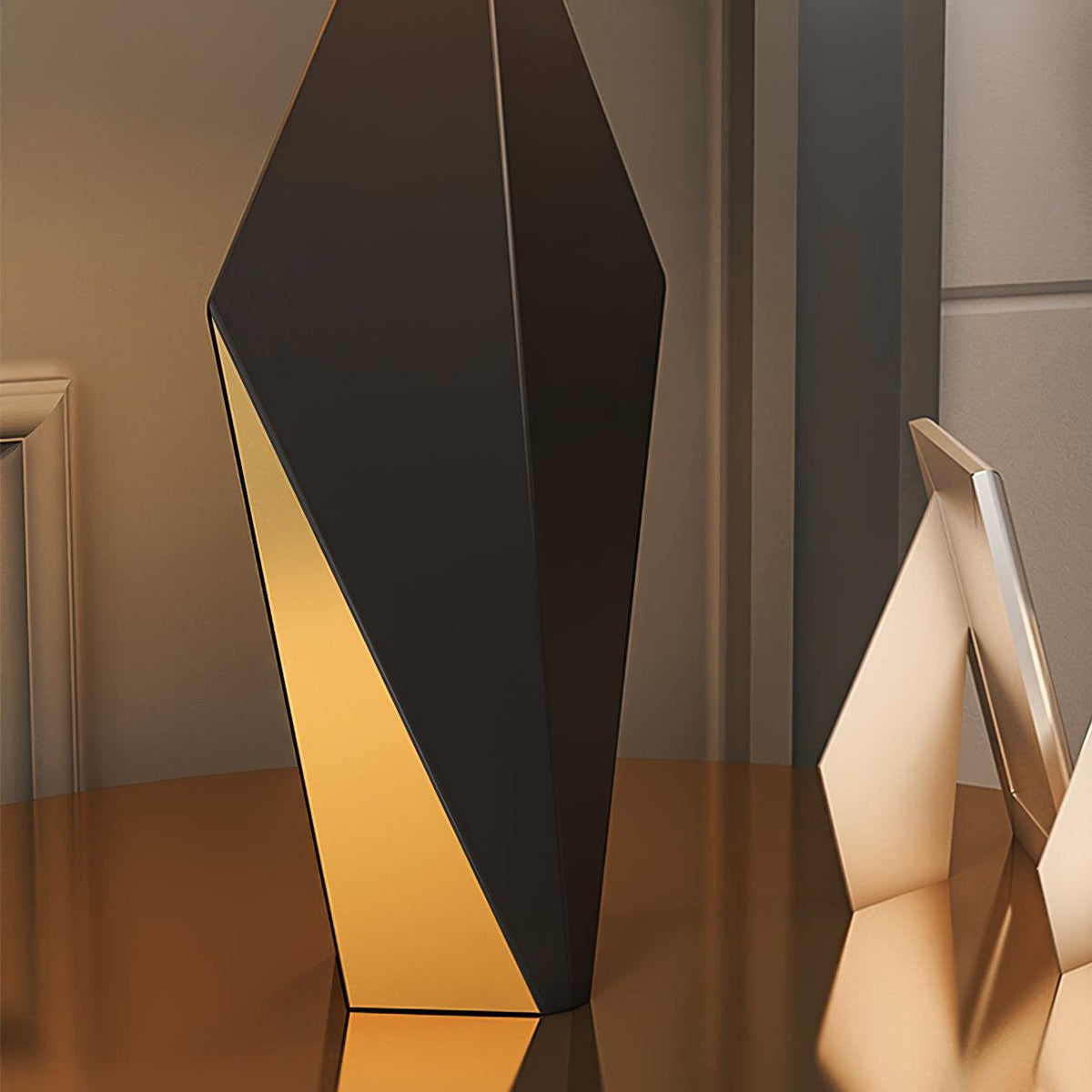 Prism Contemporary Fabric Table Lamp