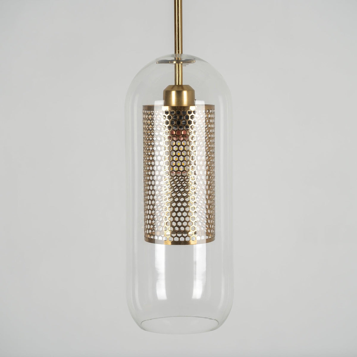 Veleine Pendant Lamp Chiswick Glass for Living Room