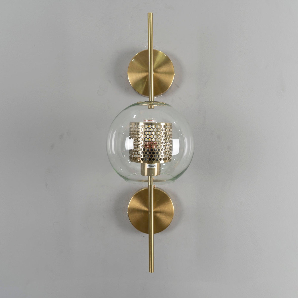 Peta Premium Nordic Art Glass Wall Light
