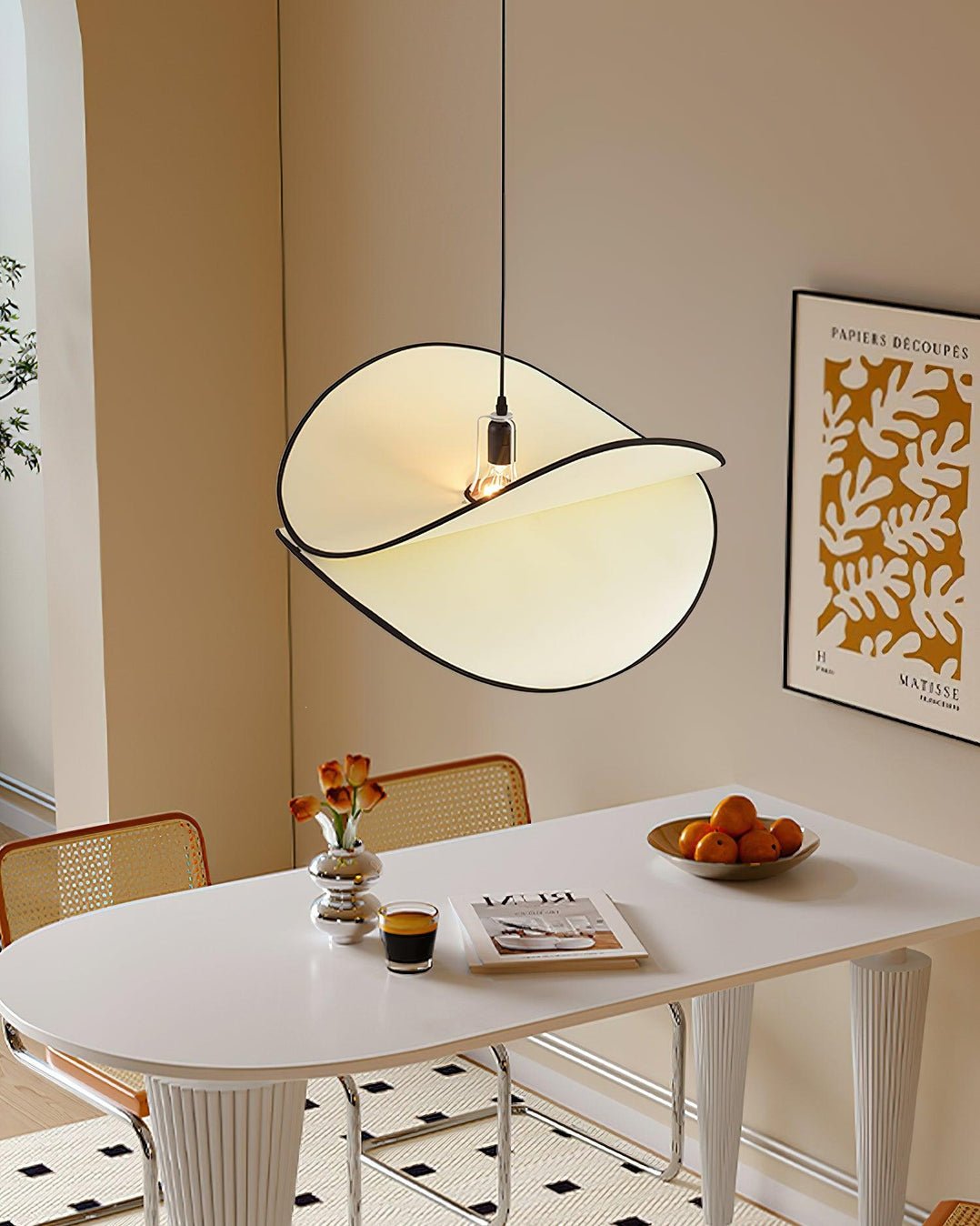 Linelira Fabric Artistic Pendant Lamp