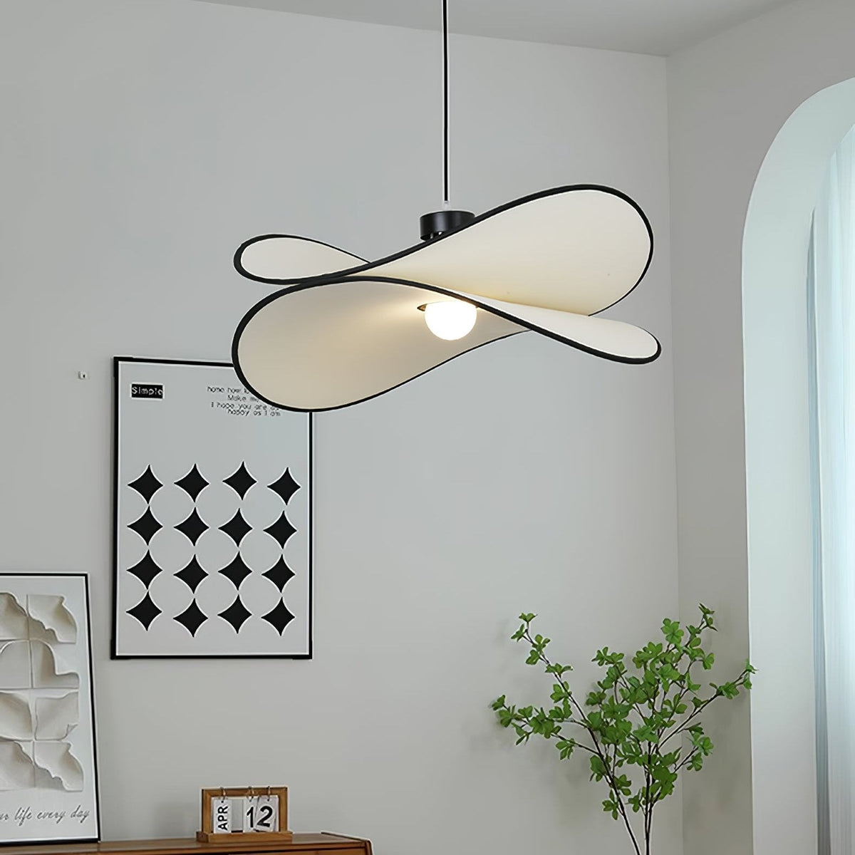 Linelira Fabric Artistic Pendant Lamp