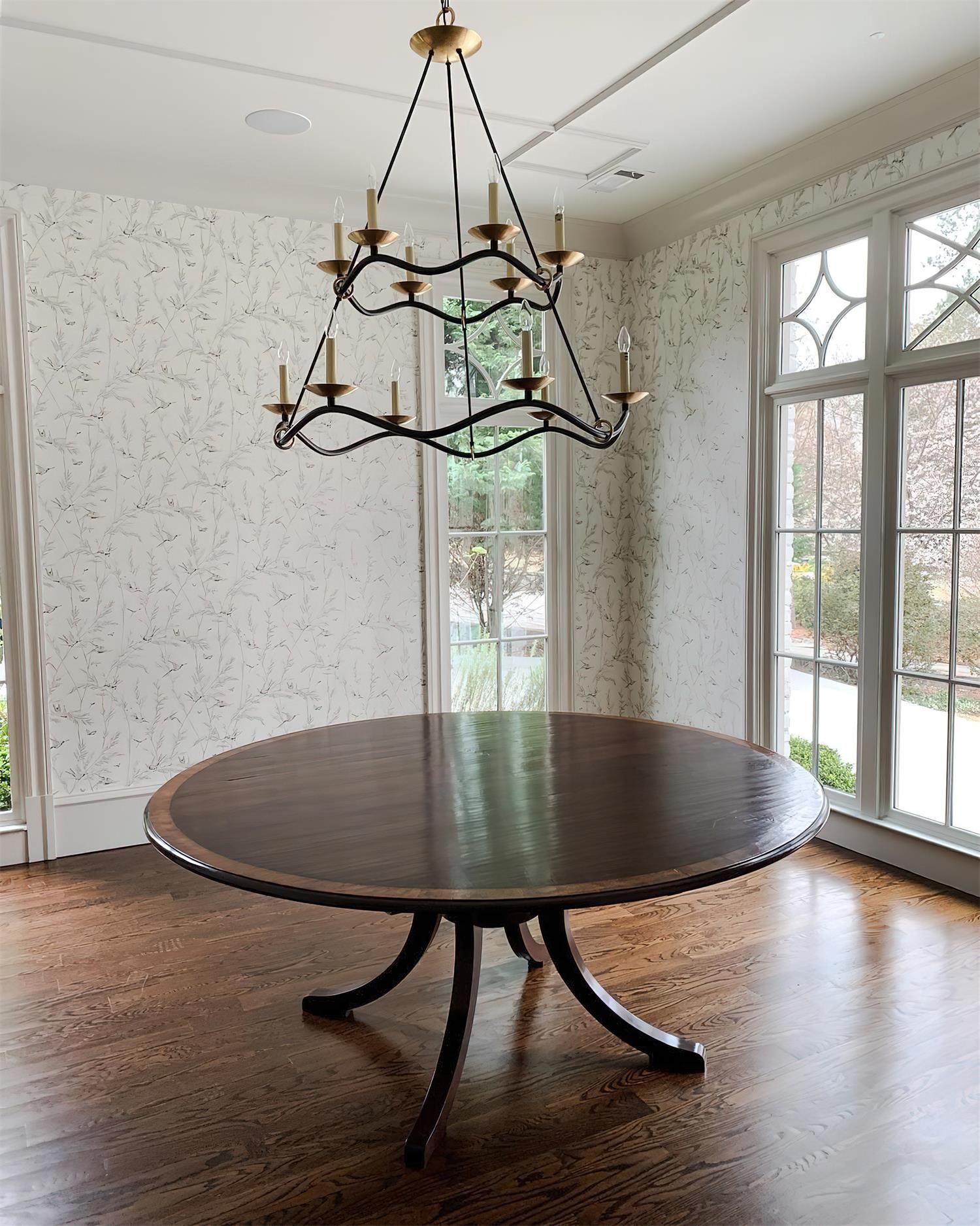 Juvin Two-Tier Candle Chandelier - Neutral Decor