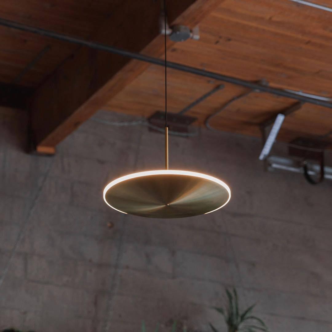 Uvenisra Modern Minimalist Dish Pendant Light - Neutral Decor