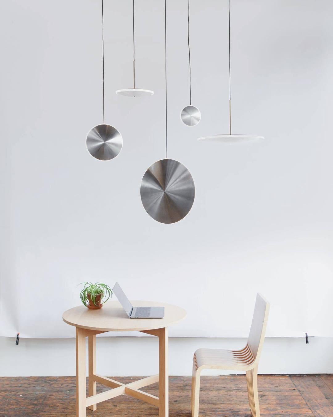 Uvenisra Modern Minimalist Dish Pendant Light - Neutral Decor
