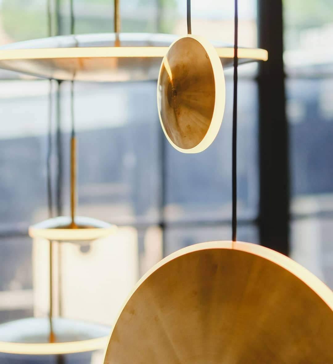 Uvenisra Modern Minimalist Dish Pendant Light - Neutral Decor