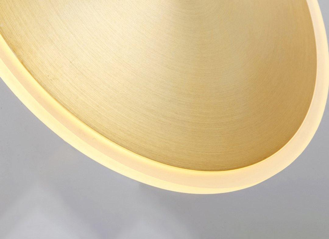 Uvenisra Modern Minimalist Dish Pendant Light - Neutral Decor
