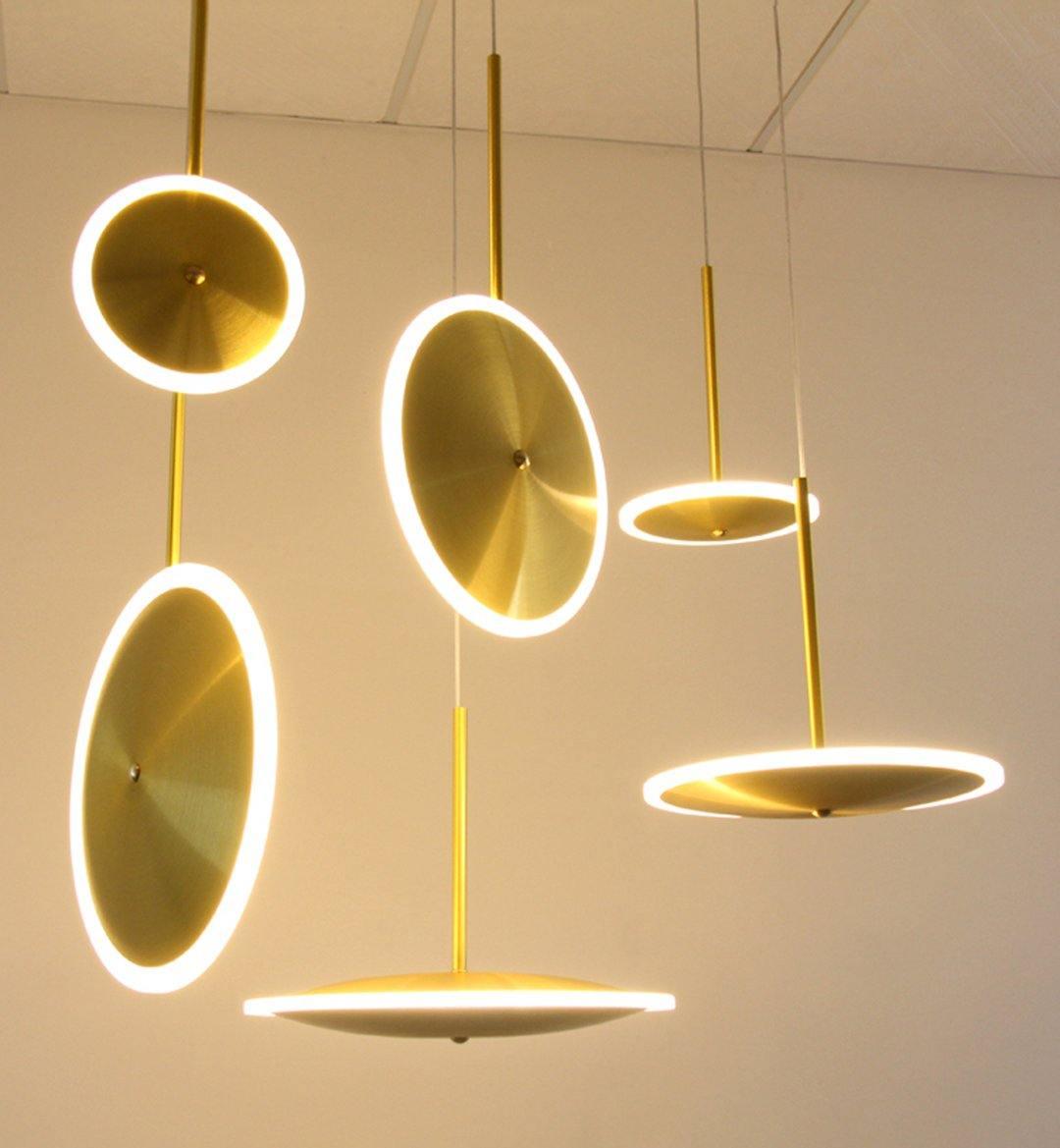 Uvenisra Modern Minimalist Dish Pendant Light - Neutral Decor