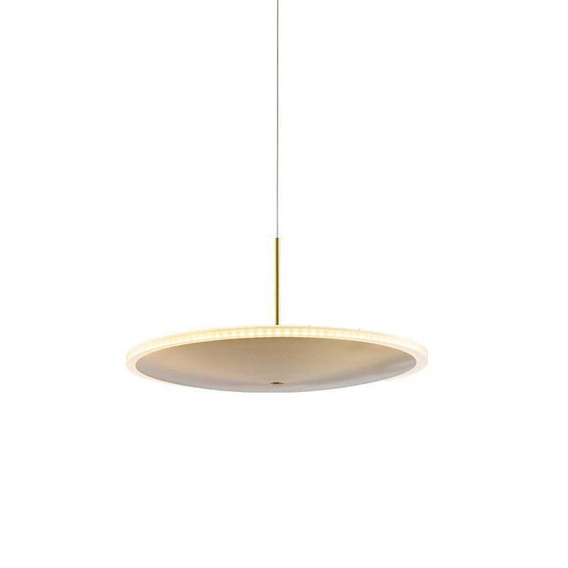 Uvenisra Modern Minimalist Dish Pendant Light - Neutral Decor