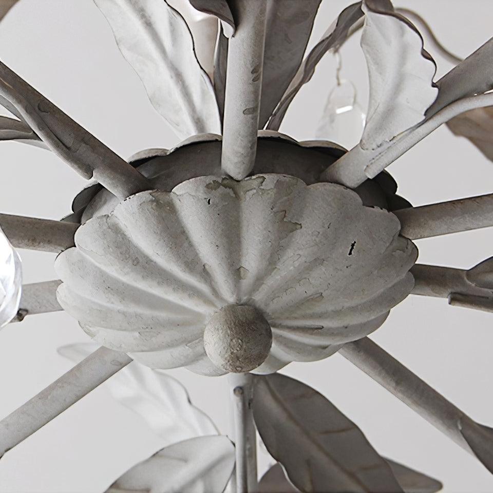 Sylvia Vintage Glass Chandelier