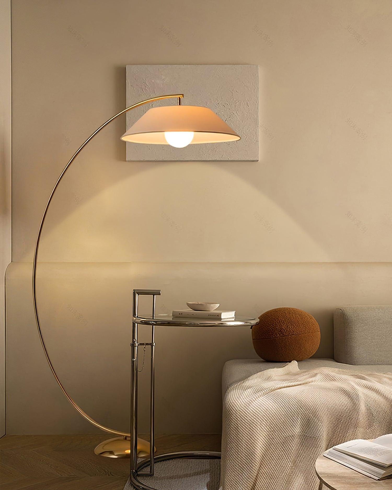 Veradin  Steel Fabric Floor Lamp