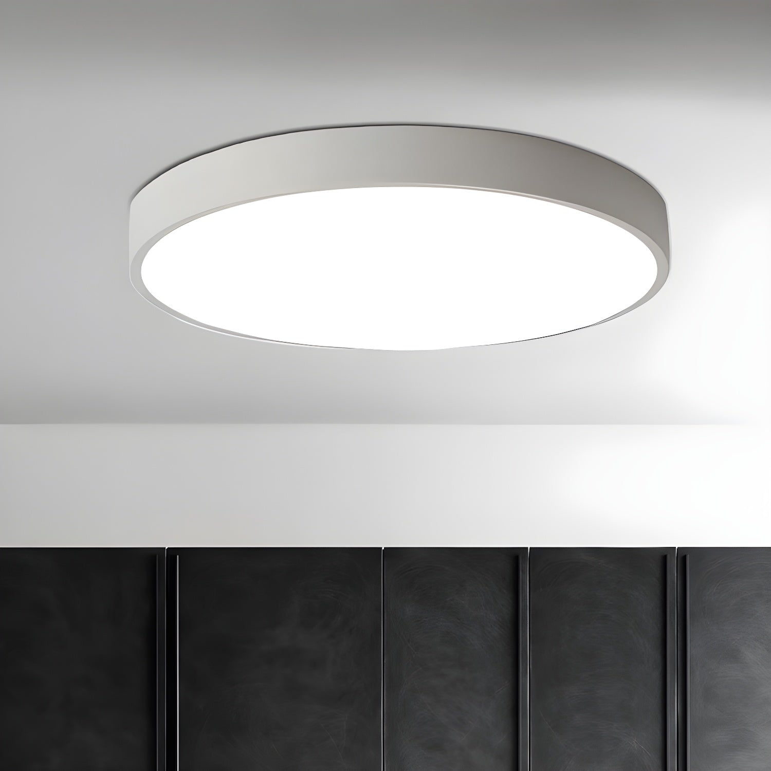 Izoriel Modern Minimalist Circular Slimline Ceiling Light