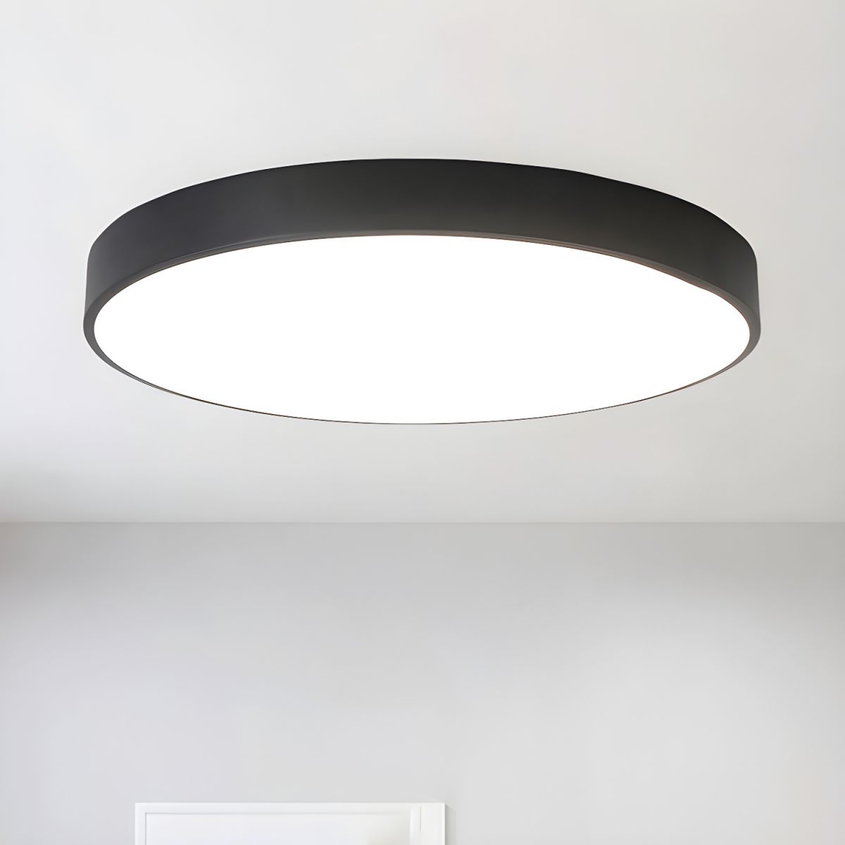 Izoriel Modern Minimalist Circular Slimline Ceiling Light