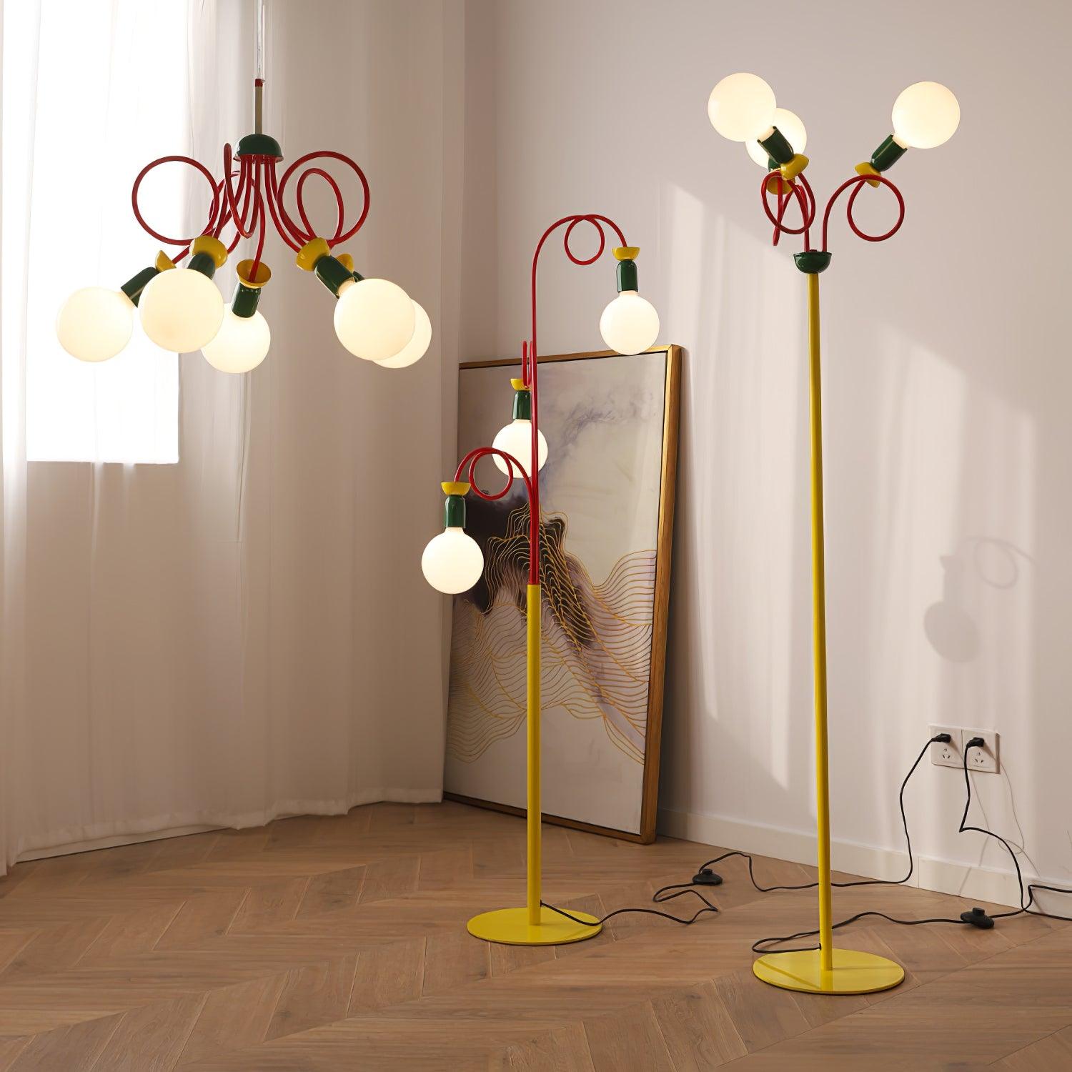 Erzoril Industrial Iron Ceiling Light