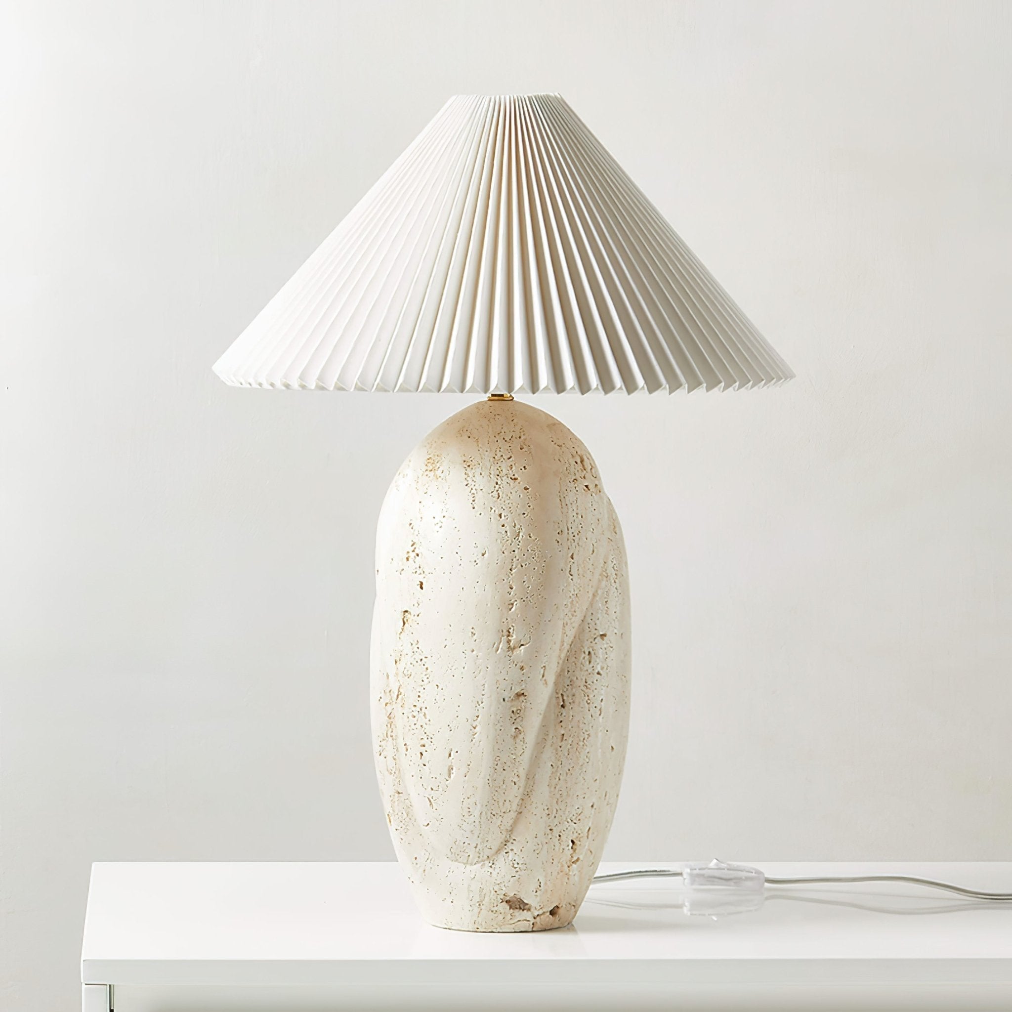 Eursolir Travertine Table Lamp