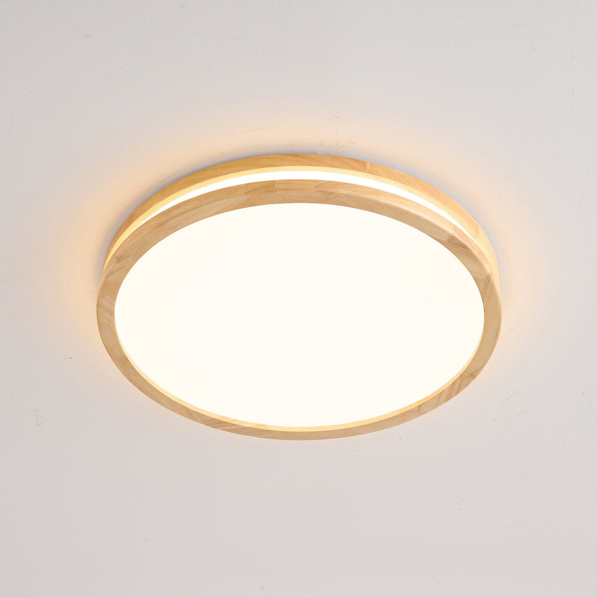 Nysilos Modern Minimalist Wood Ceiling Light