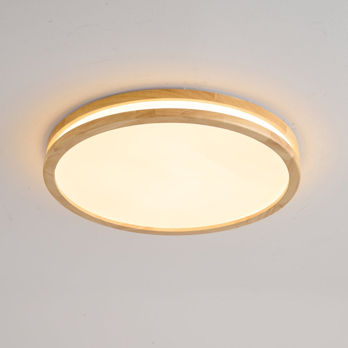 Nysilos Modern Minimalist Wood Ceiling Light