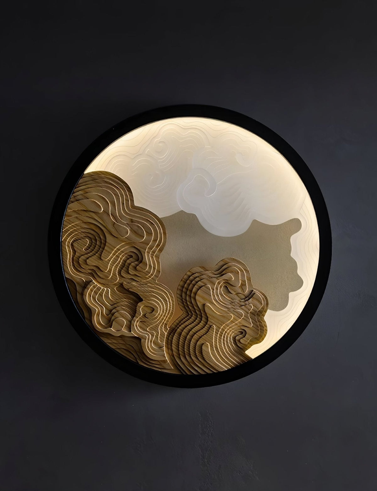 Grayson Modern Wood Wall Lamp